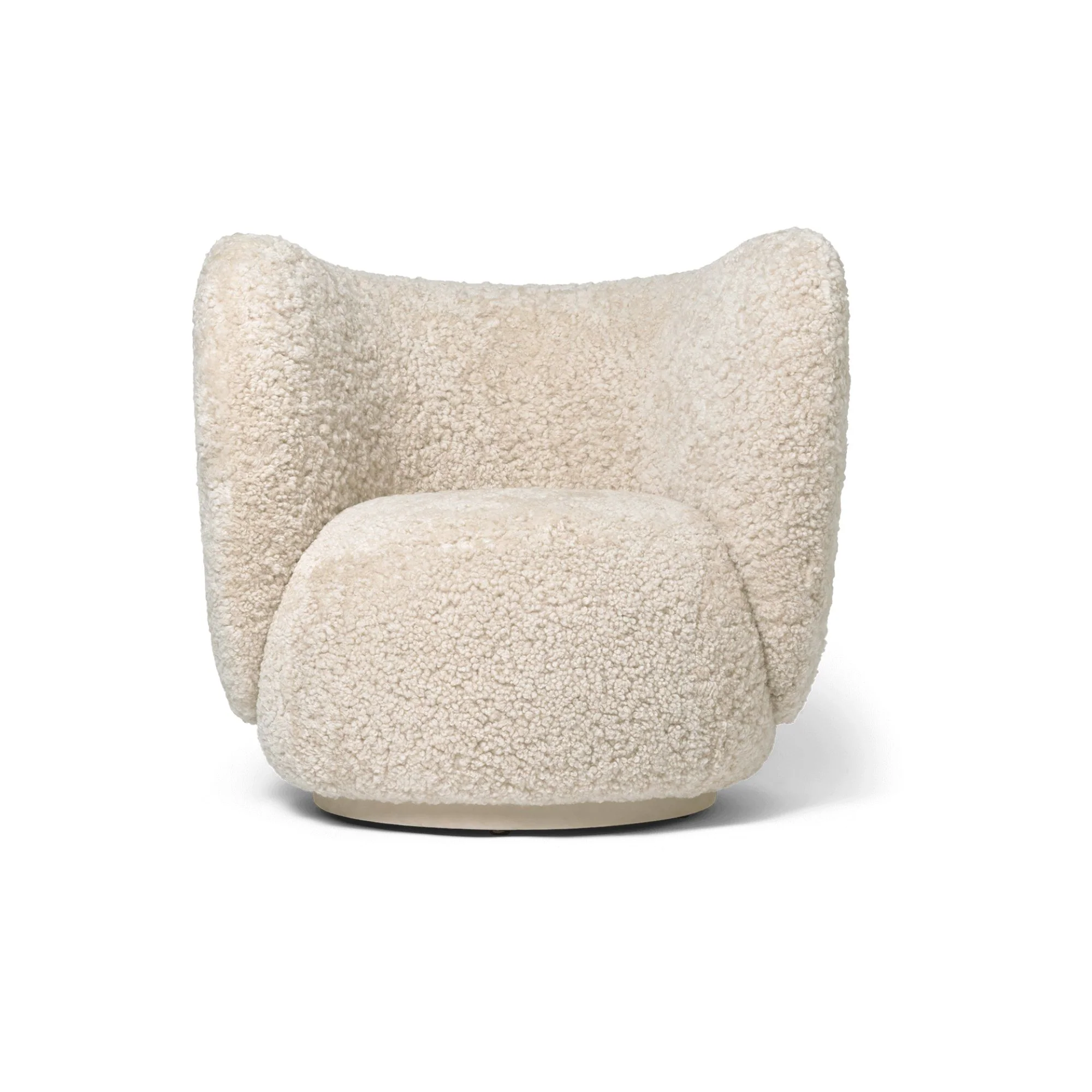 Rico Lounge Chair - Sheepskin - Moonlight - Image 2