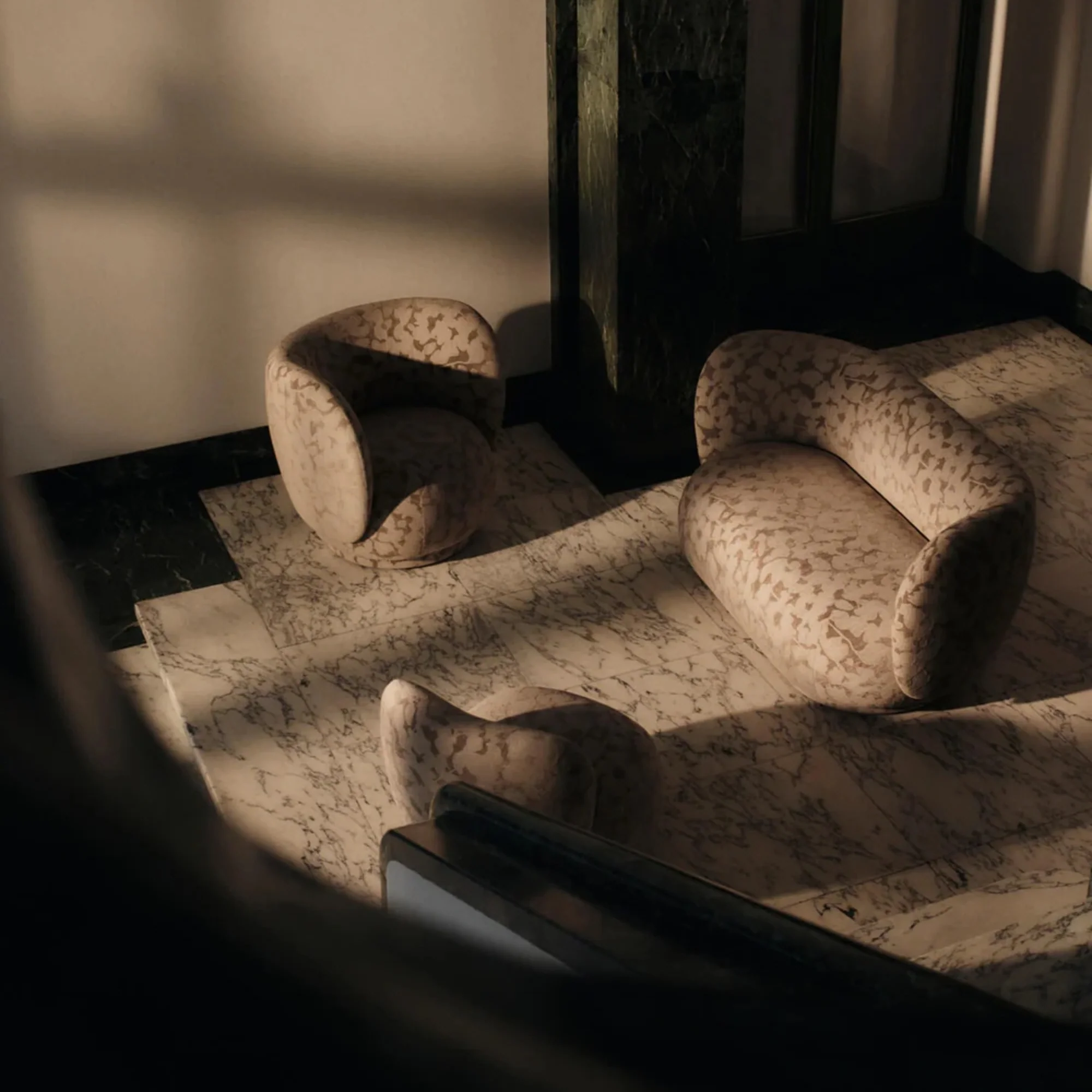 Rico Lounge Curved Chair - Image 25