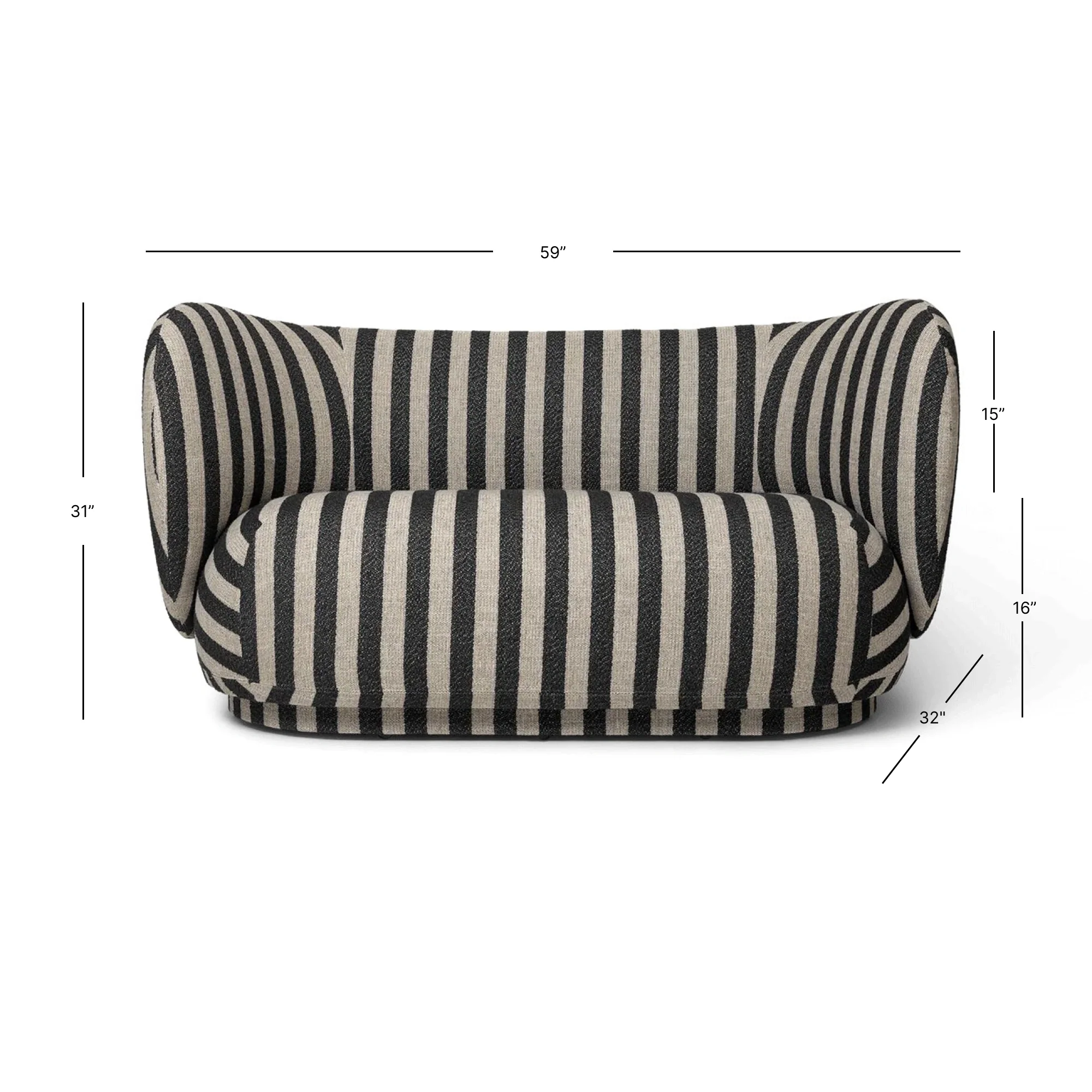 Rico Sofa - 2 Seater - Image 10