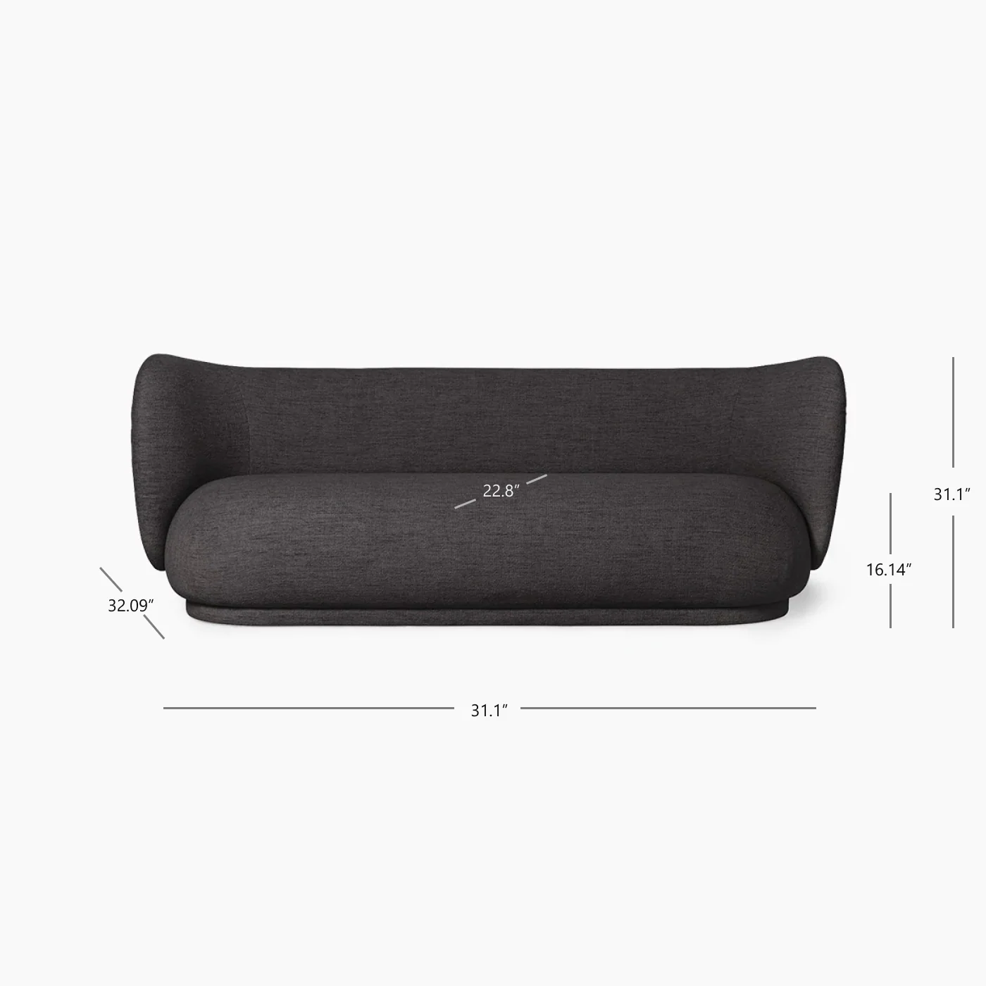 Rico Sofa 3 Seater - Image 14