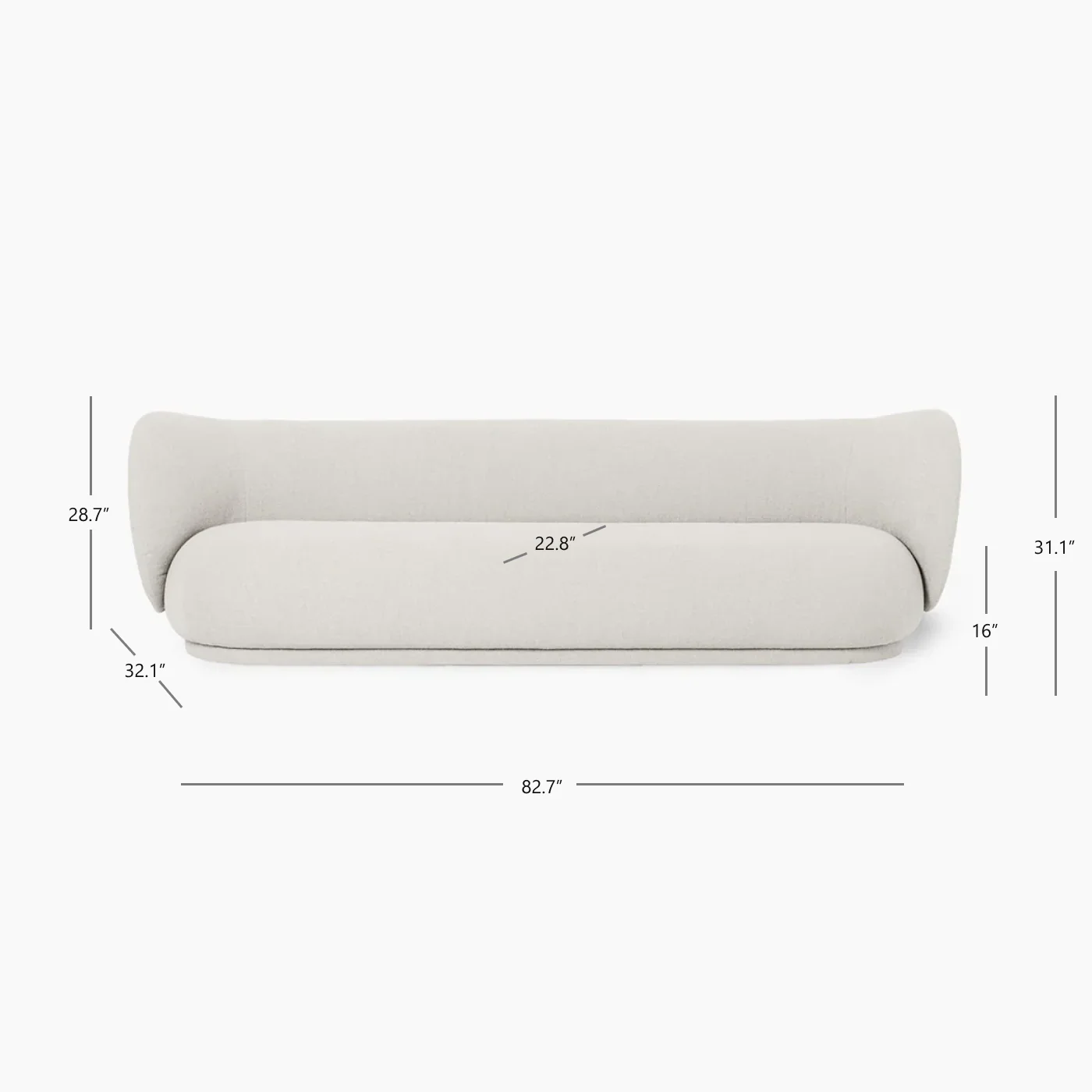Rico Sofa 4 Seaters - Image 8