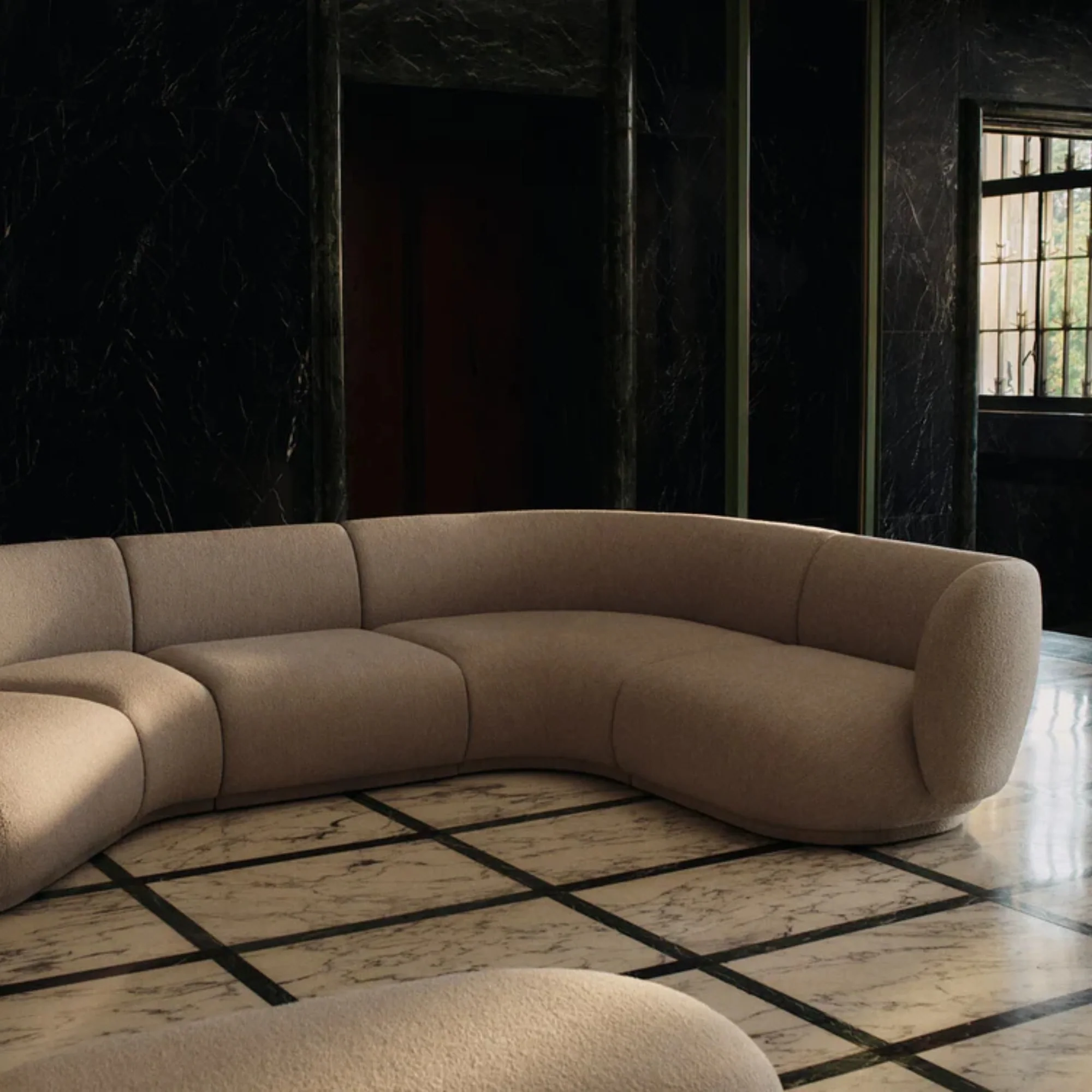 Rico Sofa Armrest Right - Soft Bouclé - Image 3