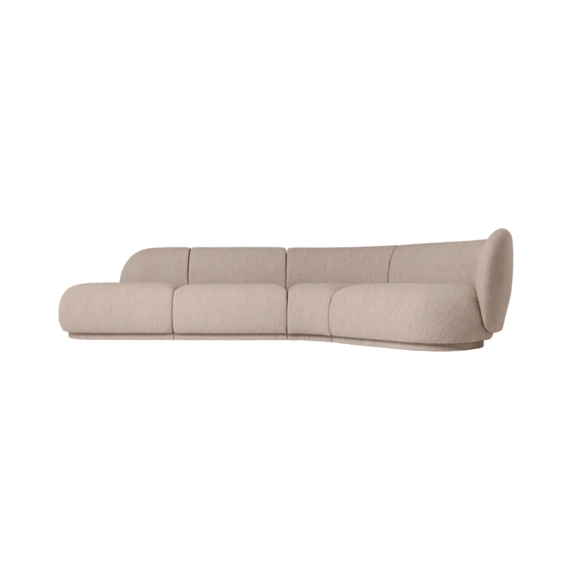 Rico Sofa Corner - Narrow - Soft Bouclé - Image 5