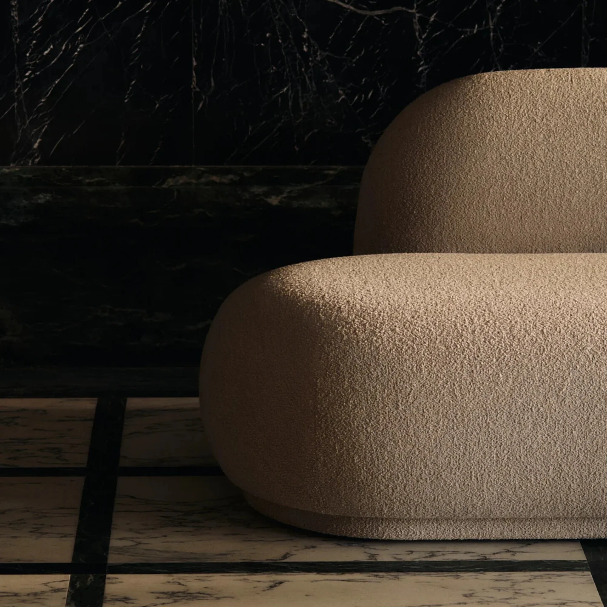 Rico Sofa Open End Left - Soft Bouclé - Image 2