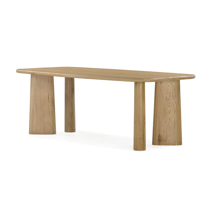 Rika Dining Table - Natural 84" - Image 4
