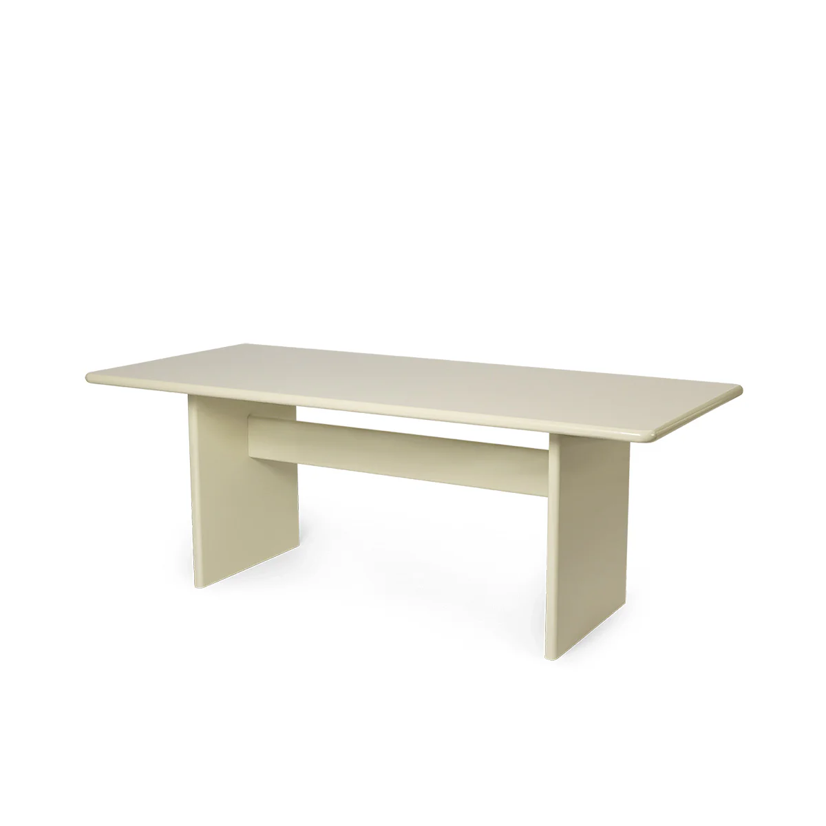 Rink Dining Table - Eggshell - Image 3