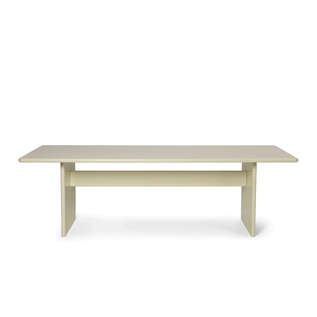 Rink Dining Table - Eggshell - Image 4