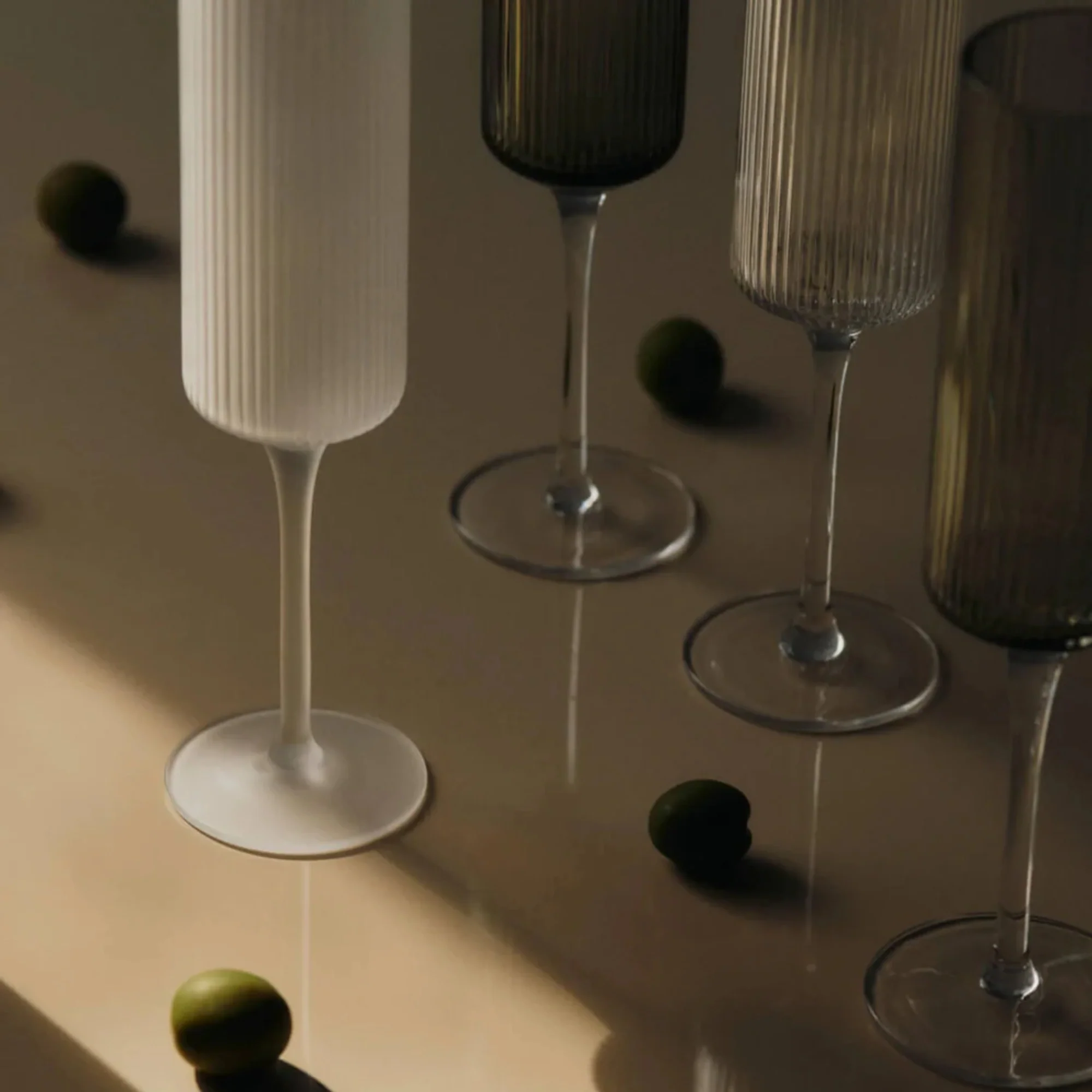 Ripple Champagne Flutes - Set of 2 - Image 10