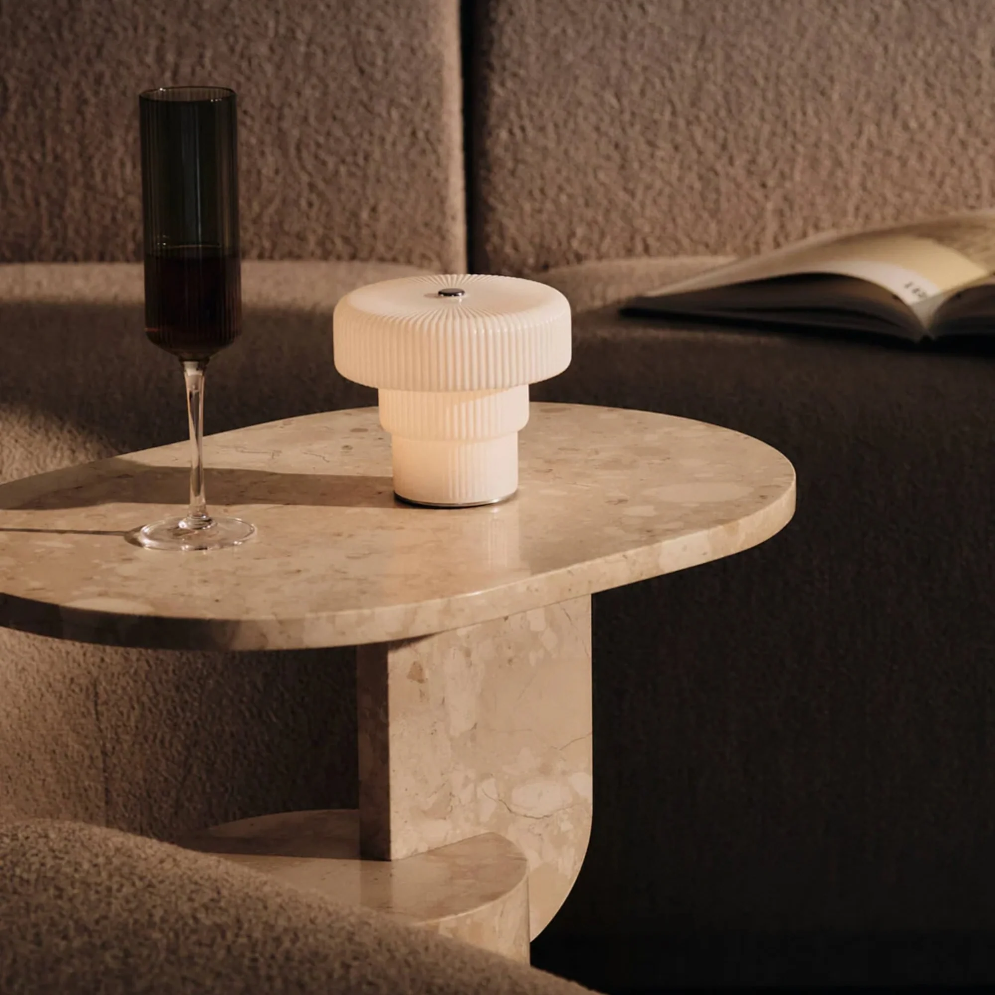 Ripple Portable Lamp - White - Image 6