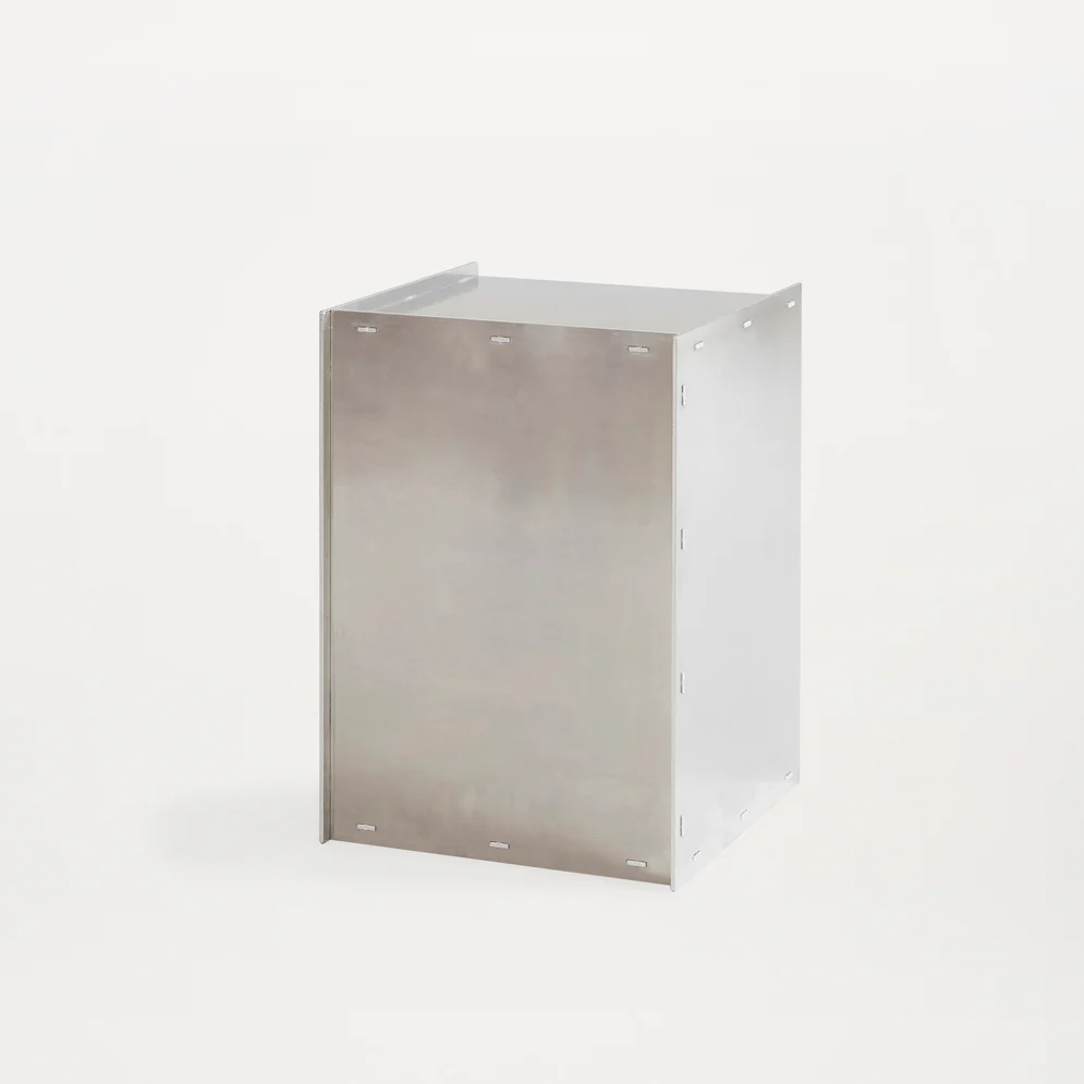 Rivet Box Table - Aluminum - Image 10