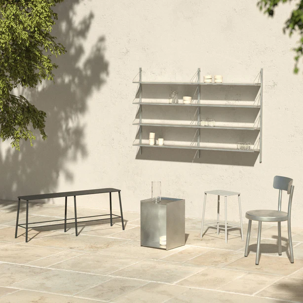 Rivet Box Table - Aluminum - Image 8