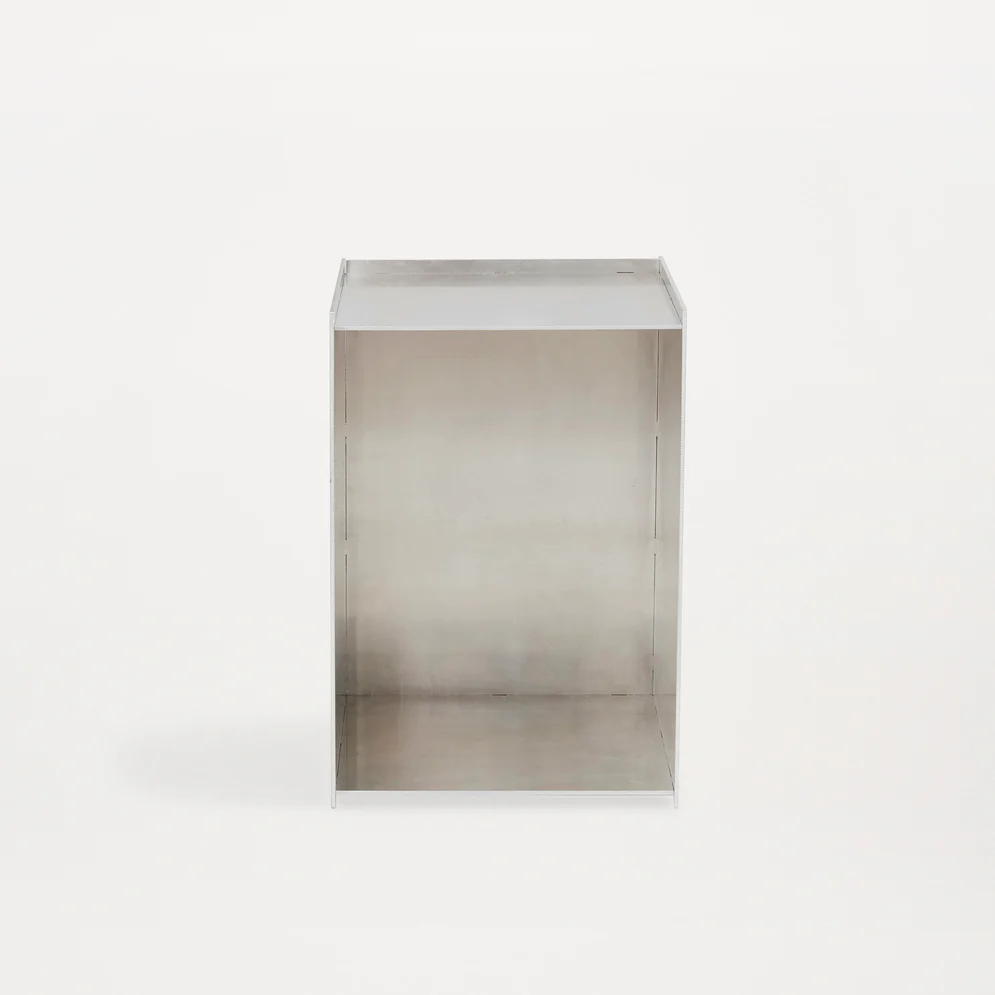 Rivet Box Table - Aluminum - Image 9
