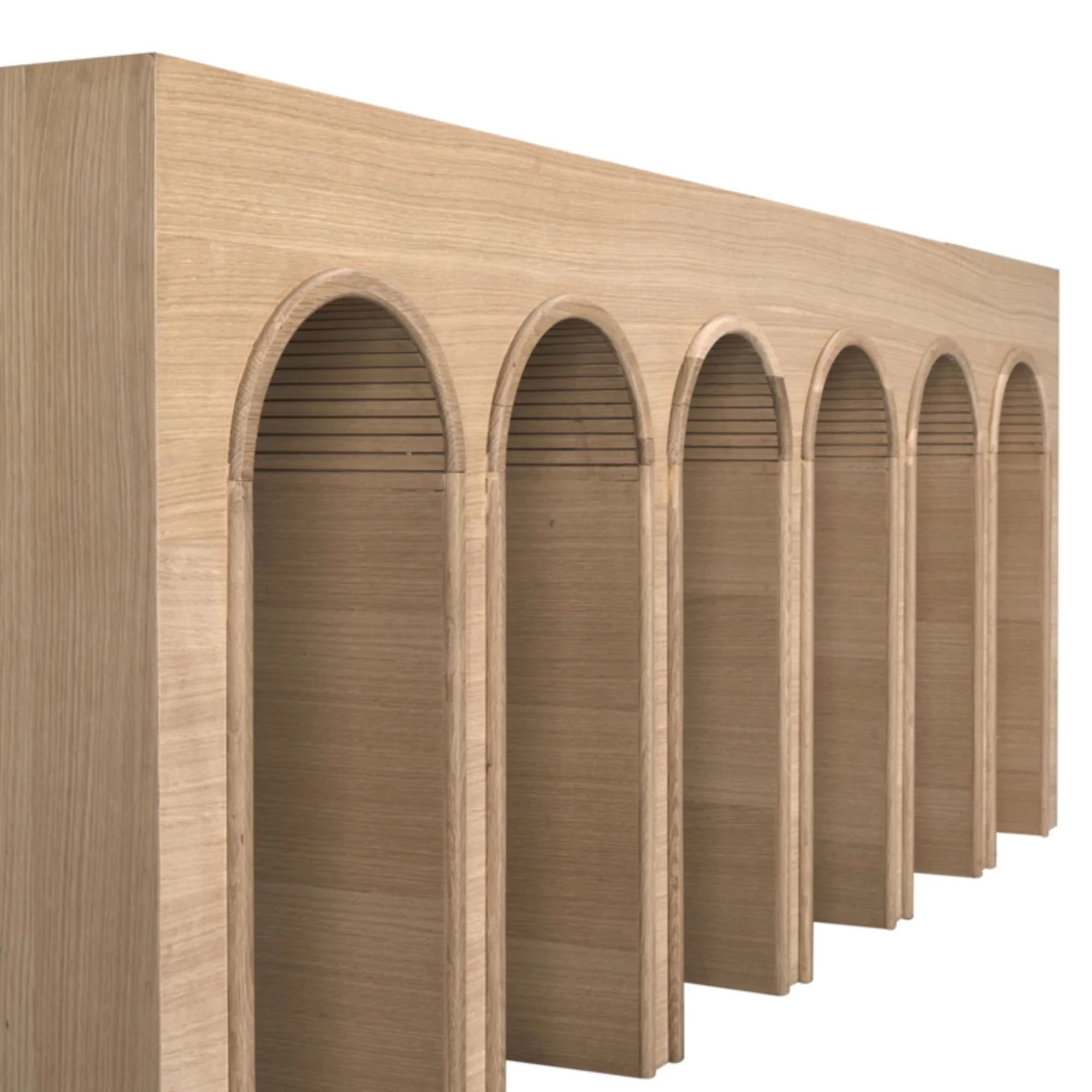 Roman Console - Extra Large - White Oak - Image 3