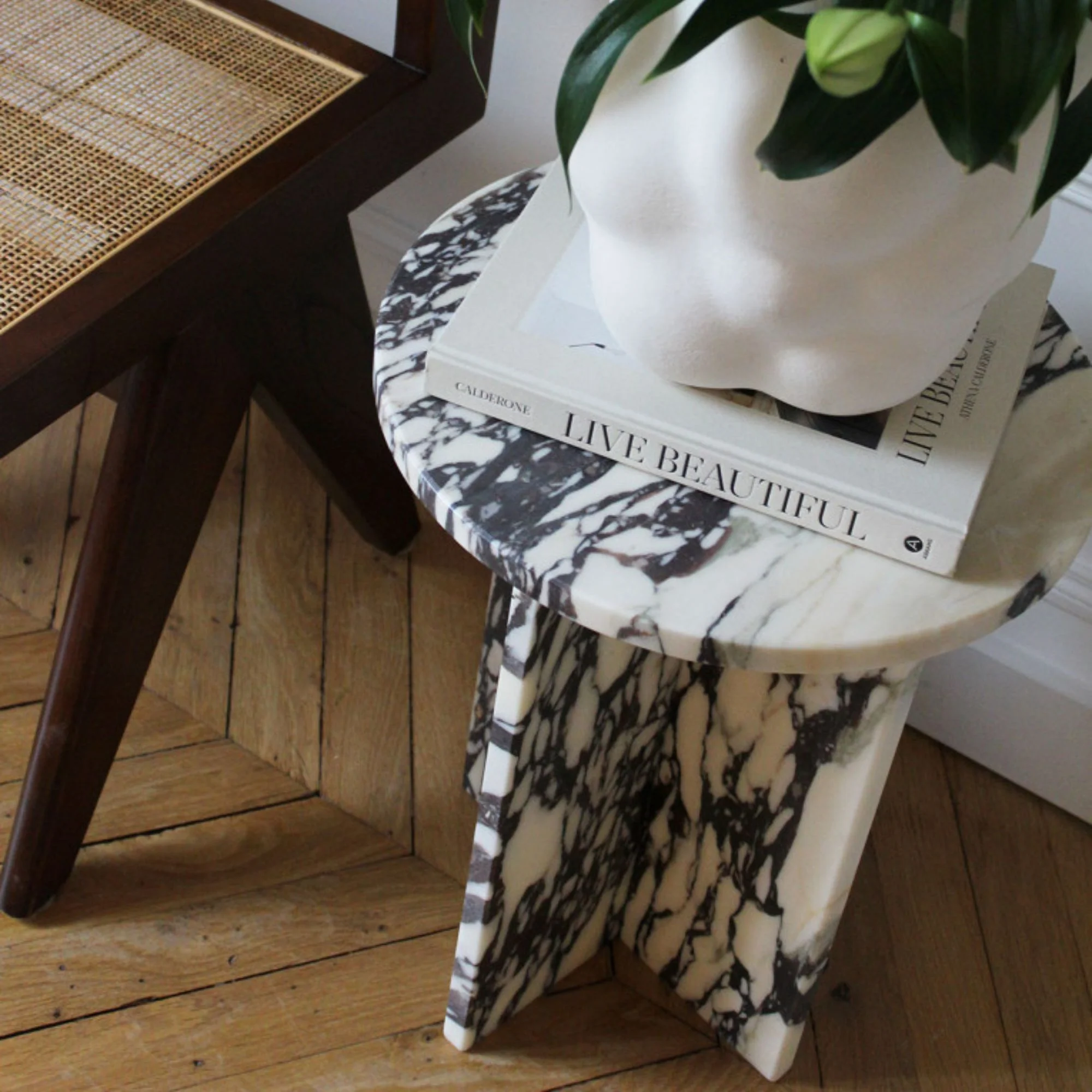 Rosie Calacatta Viola Table - Image 5