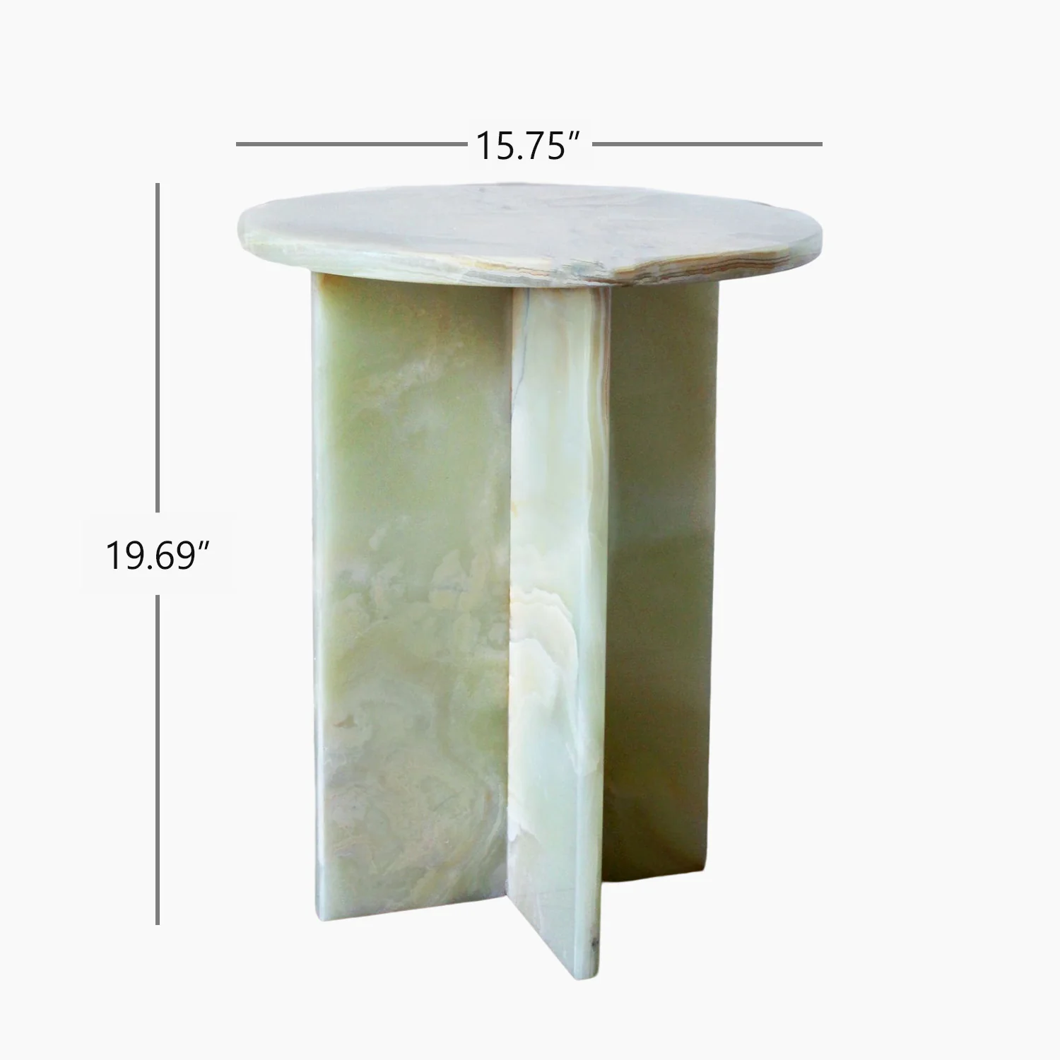 Rosie Green Onyx Table - Image 4
