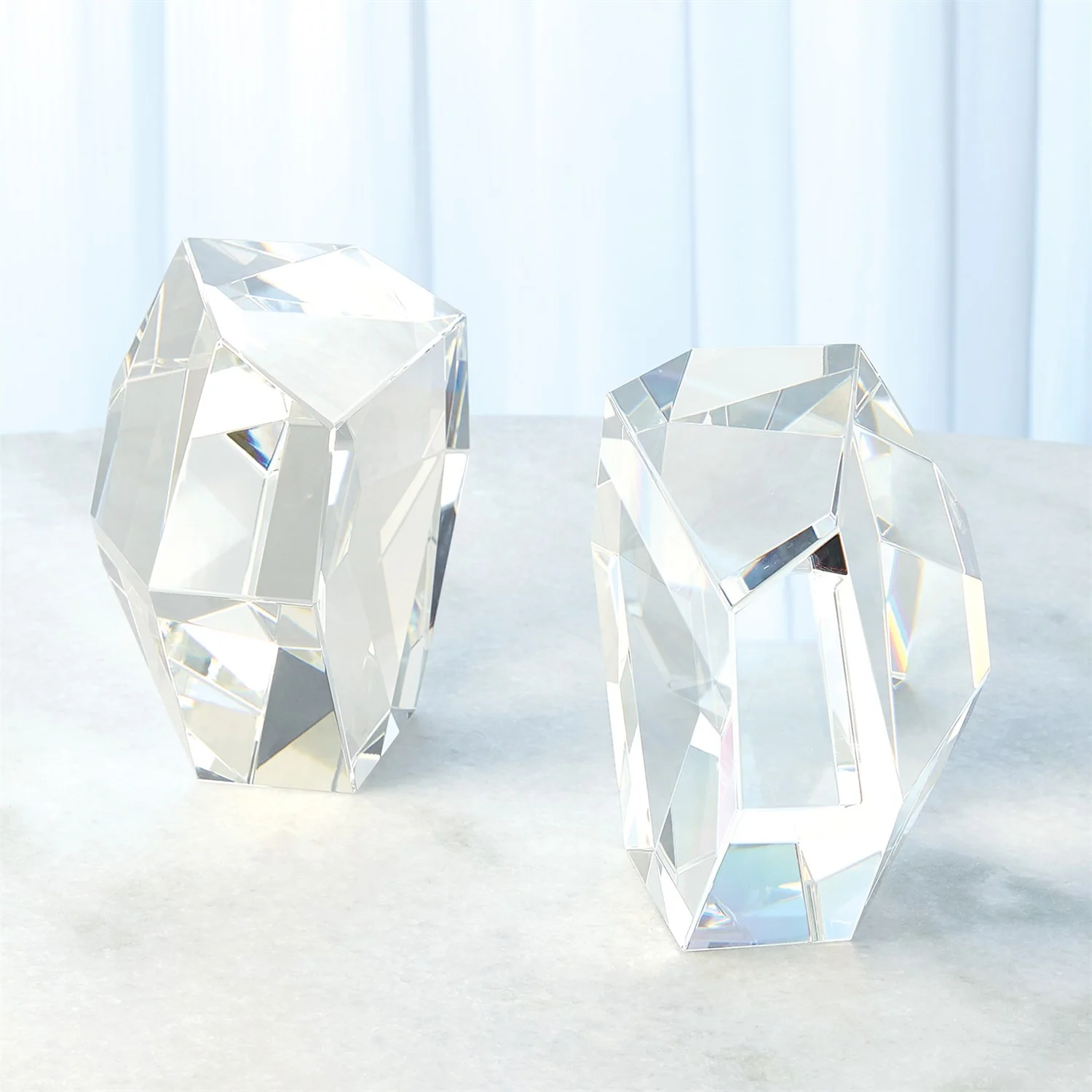 S/2 Crystal Bookends - Image 3