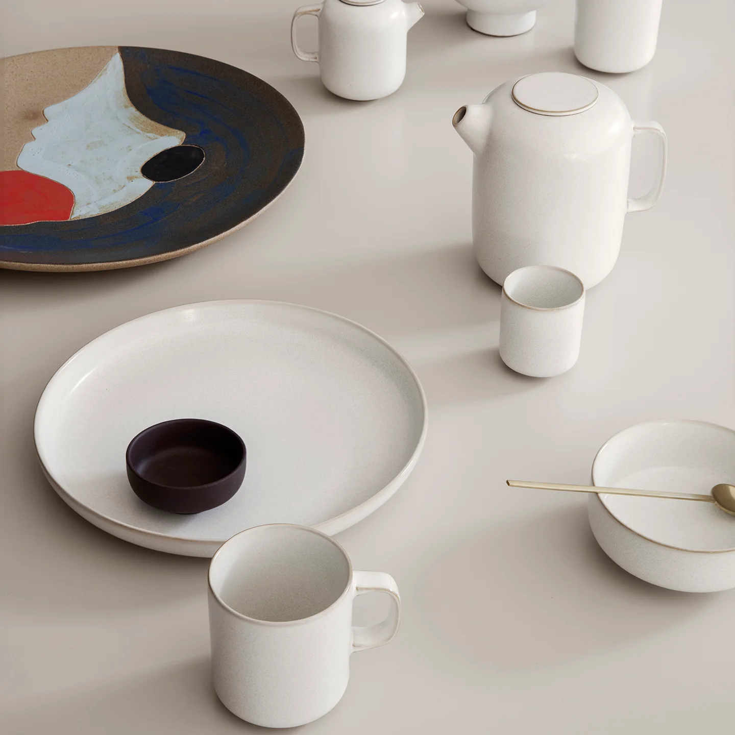 Sekki Plate - Cream - Image 3