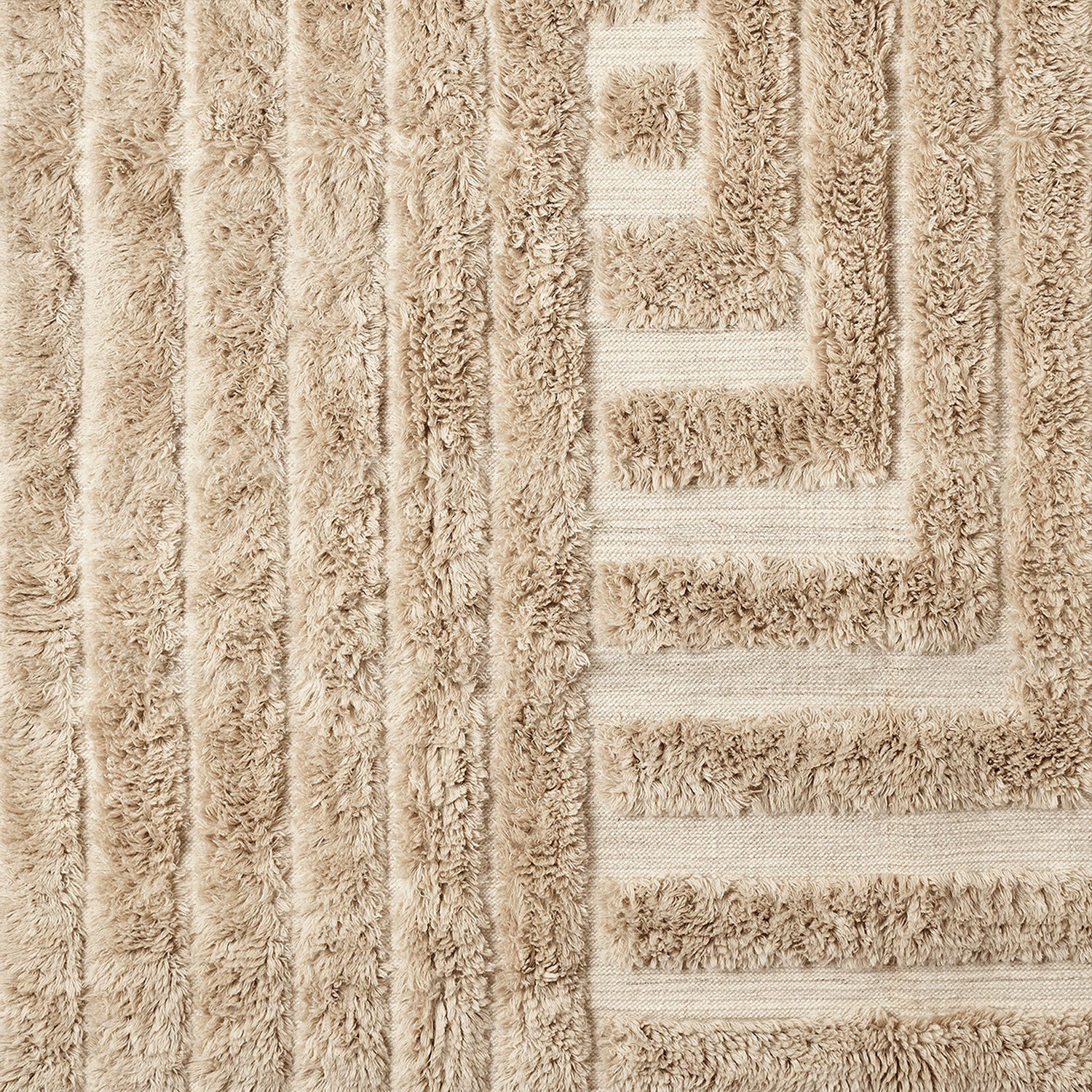 Shaggy Labyrinth Rug - Image 3