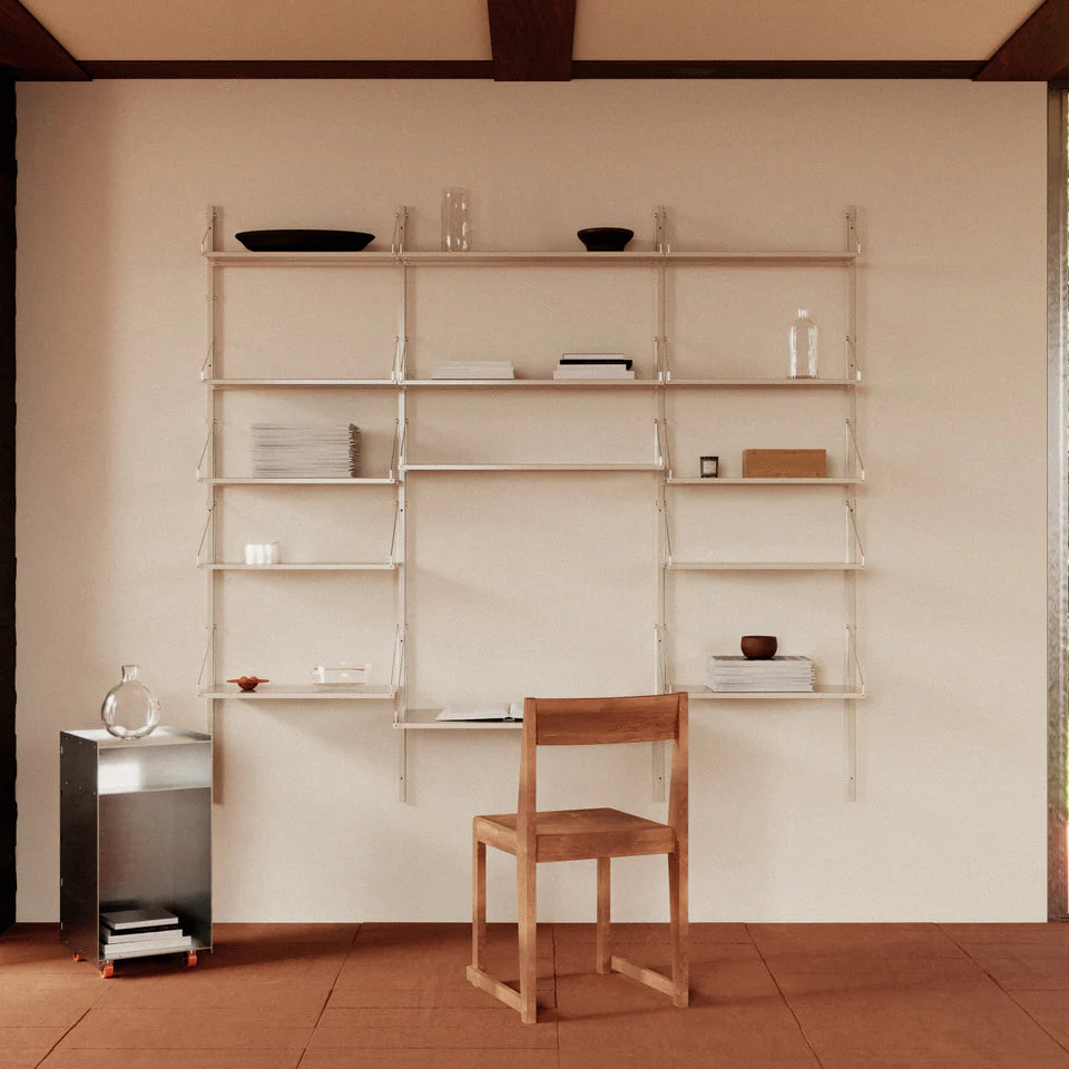 Shelf Library with Desk Section - Image 10