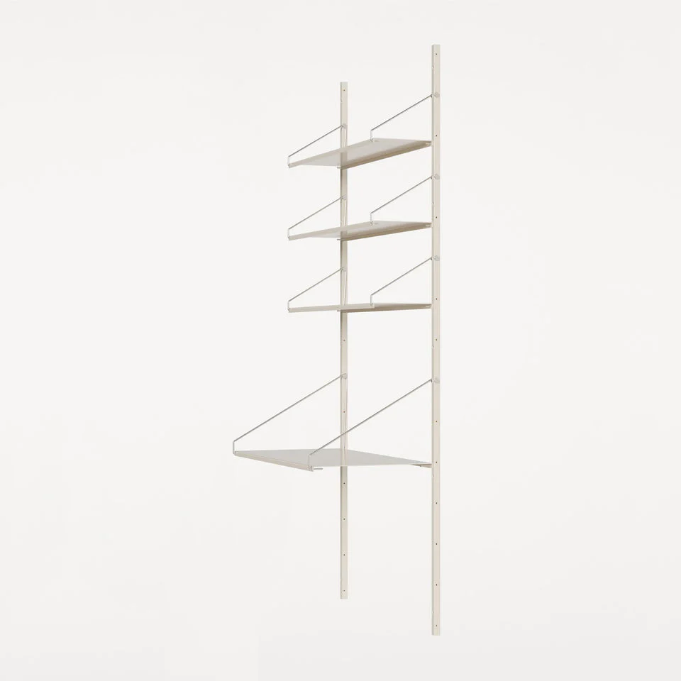 Shelf Library with Desk Section - Image 11