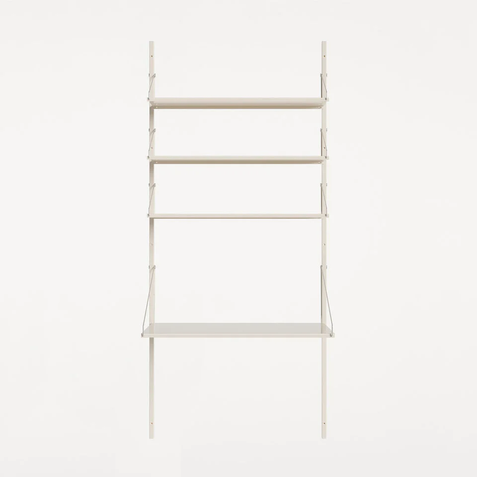 Shelf Library with Desk Section - Image 12