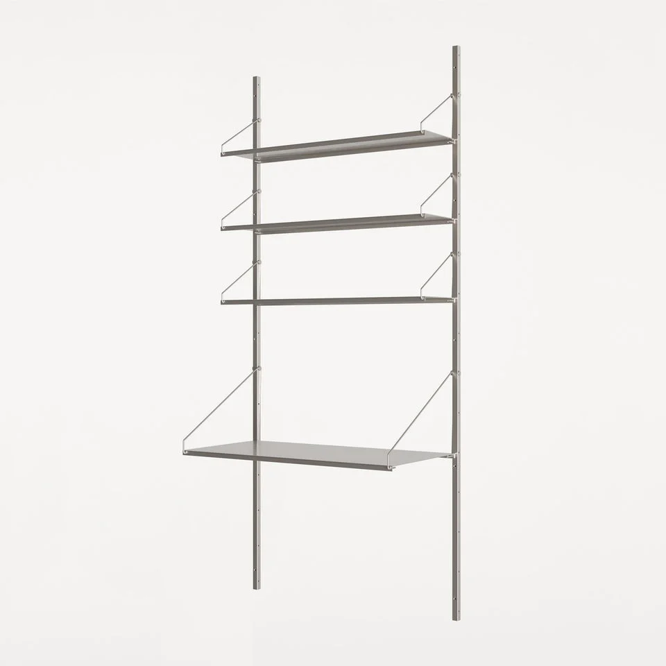 Shelf Library with Desk Section - Image 13