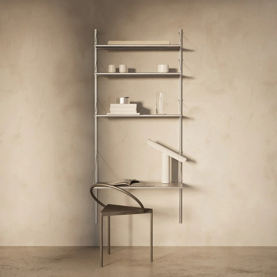 Shelf Library with Desk Section - Image 14