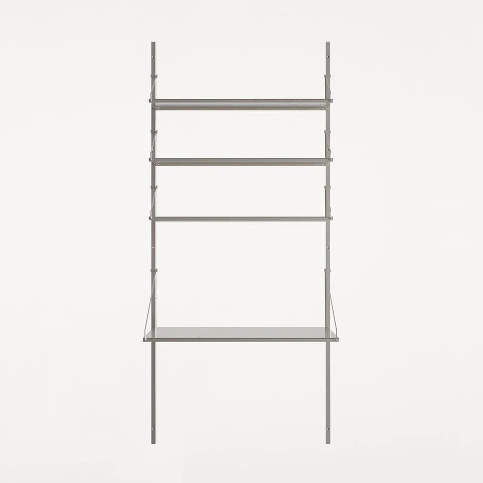 Shelf Library with Desk Section - Image 15