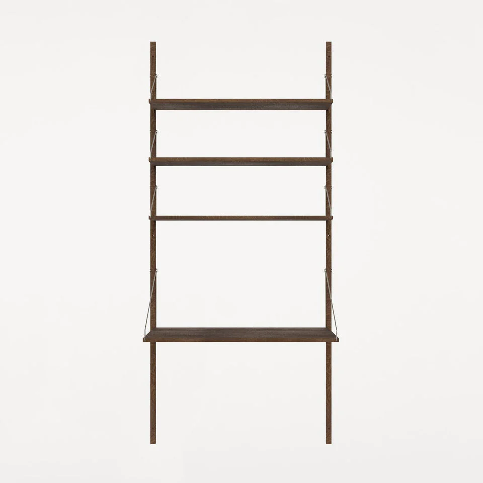 Shelf Library with Desk Section - Image 23