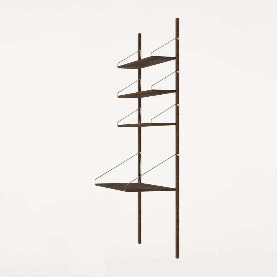 Shelf Library with Desk Section - Image 24
