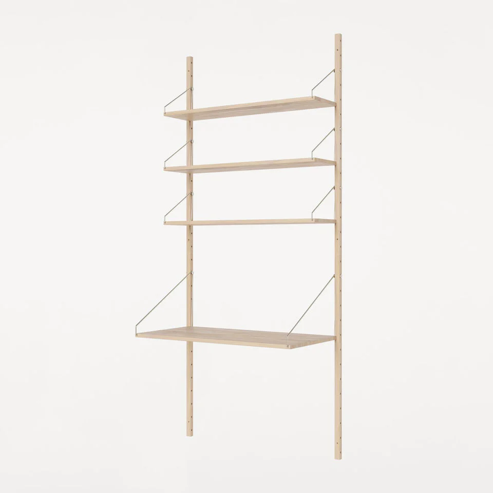 Shelf Library with Desk Section - Image 26