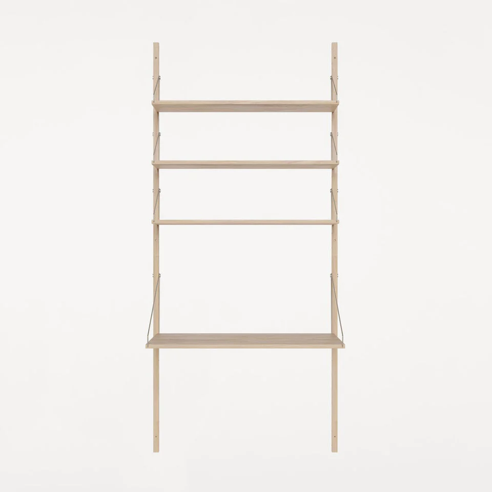 Shelf Library with Desk Section - Image 28