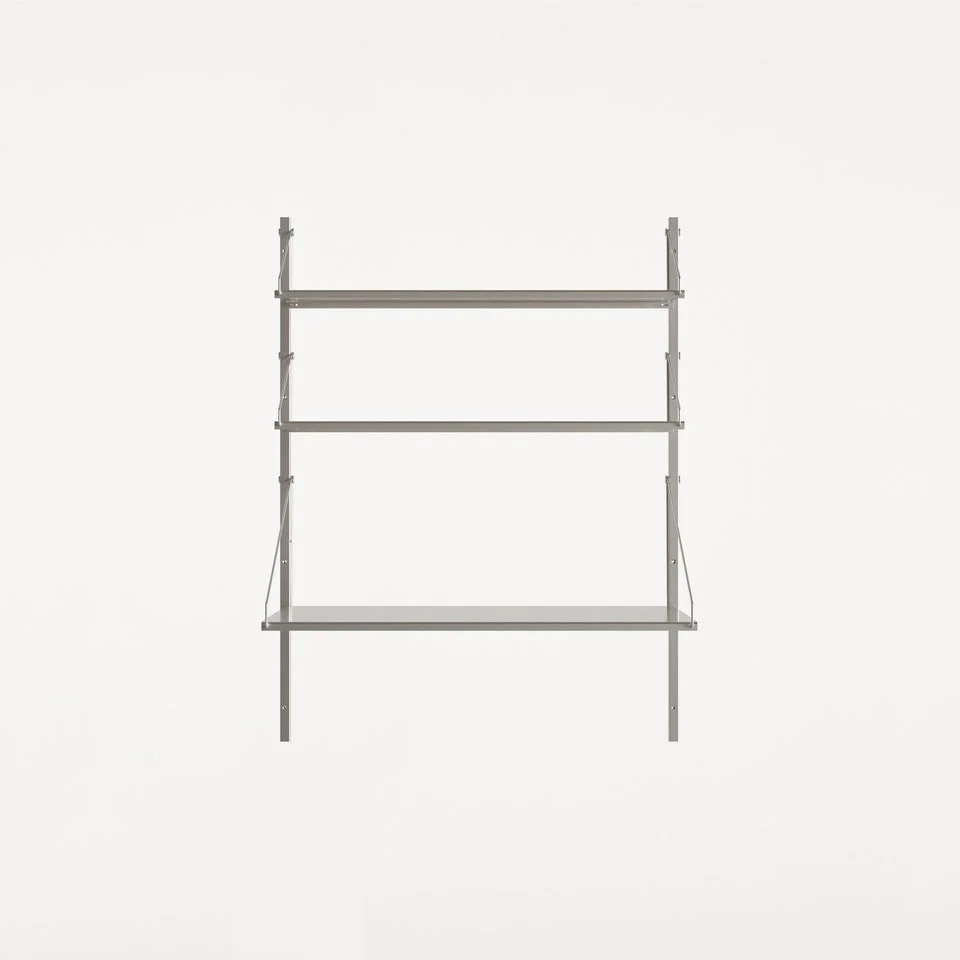Shelf Library with Desk Section - Image 3