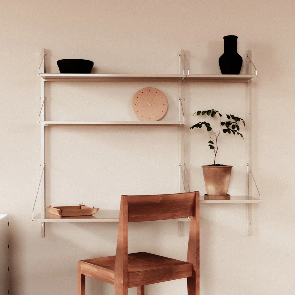 Shelf Library with Desk Section - Image 6
