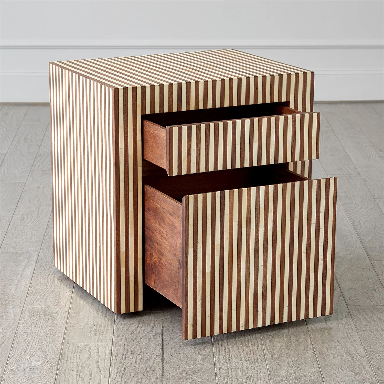 Sienna Filing Cabinet - Walnut/Bone - Image 3