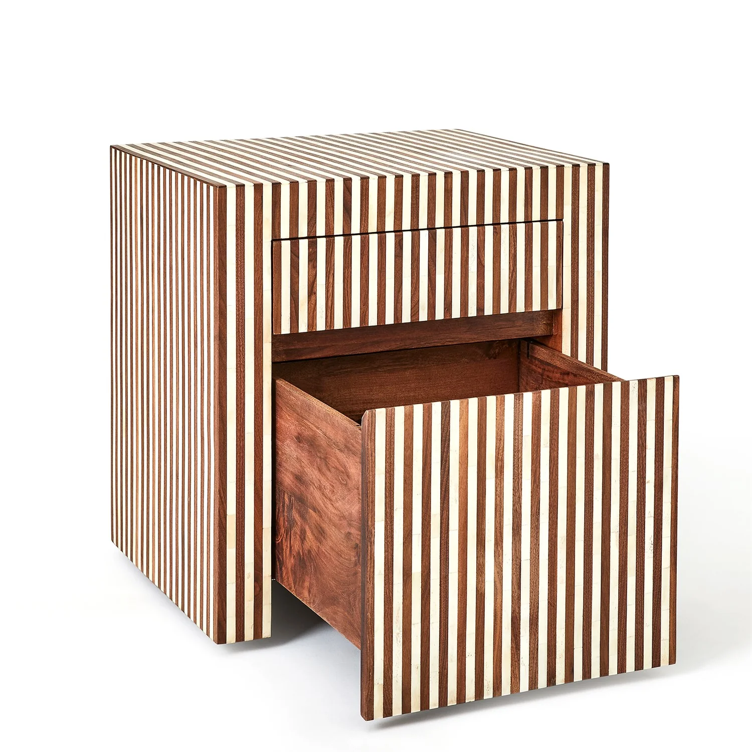 Sienna Filing Cabinet - Walnut/Bone - Image 6
