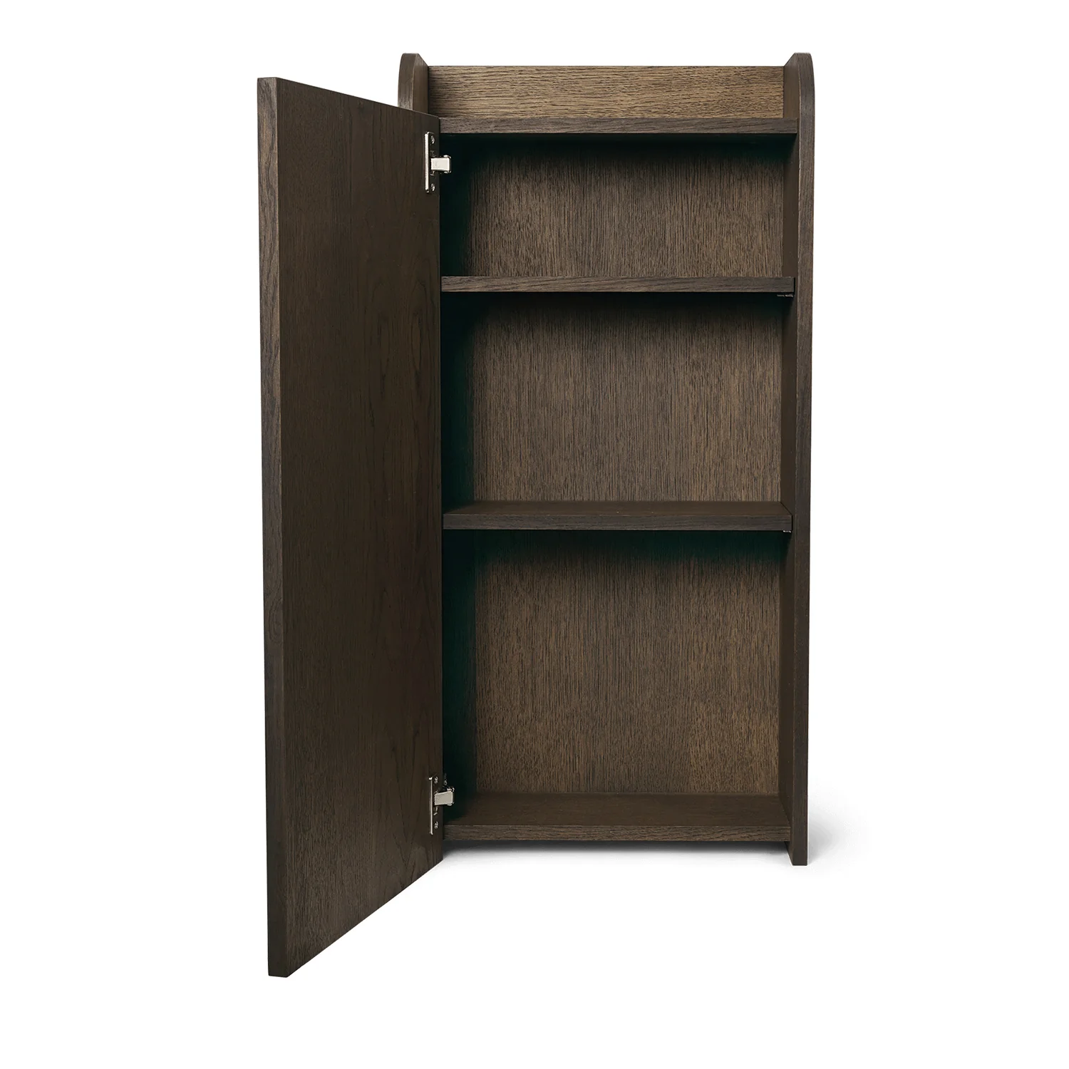 Sill Wall Cabinet - Dark Stained Oak - Image 2