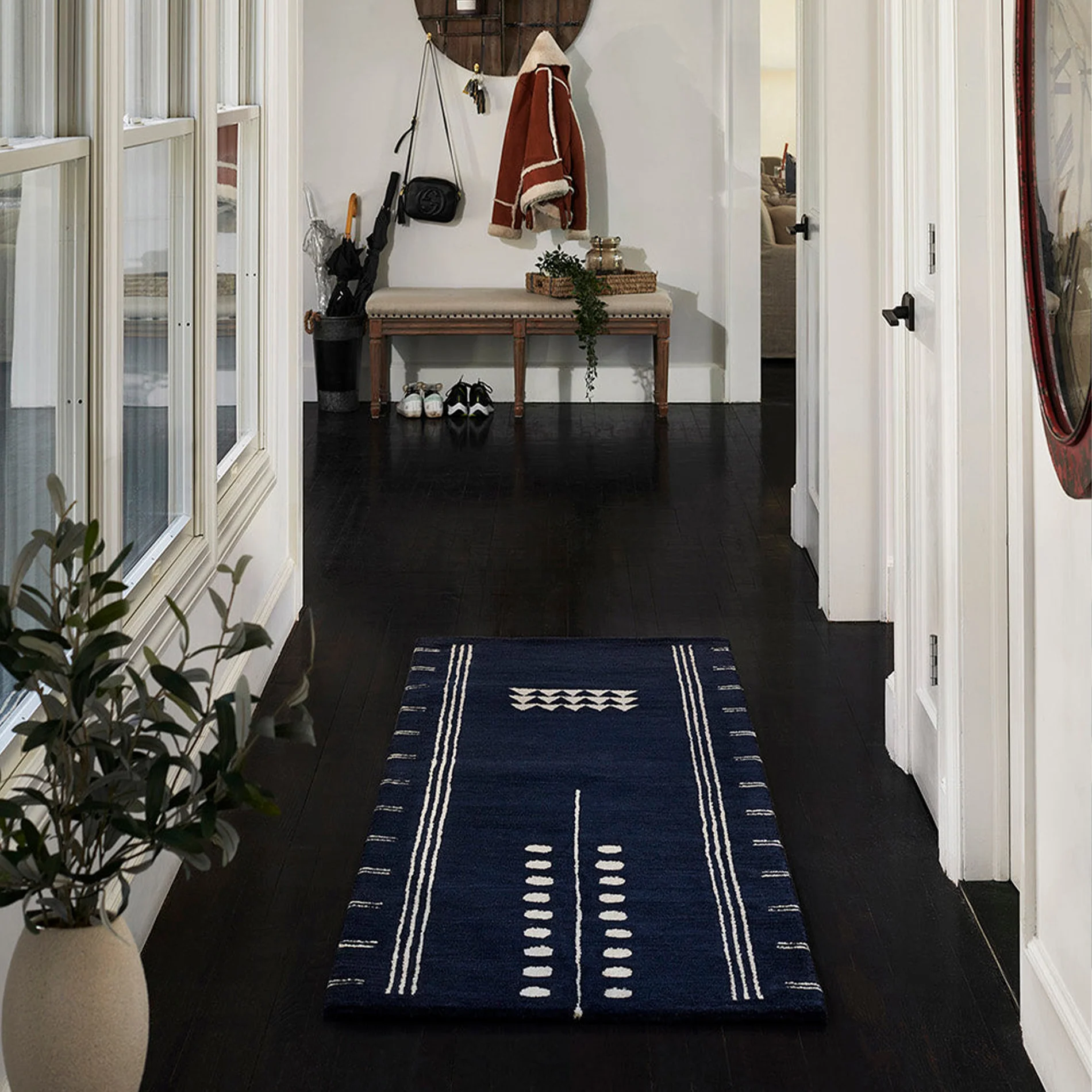 Simba-5 Navy Area Rug - Image 2