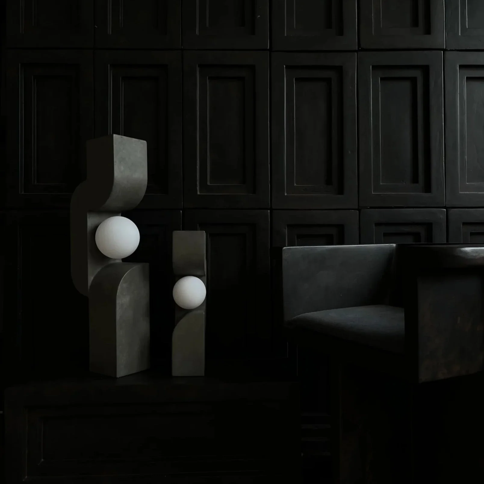 Sitting Man, Mini - Dark Grey - Image 7