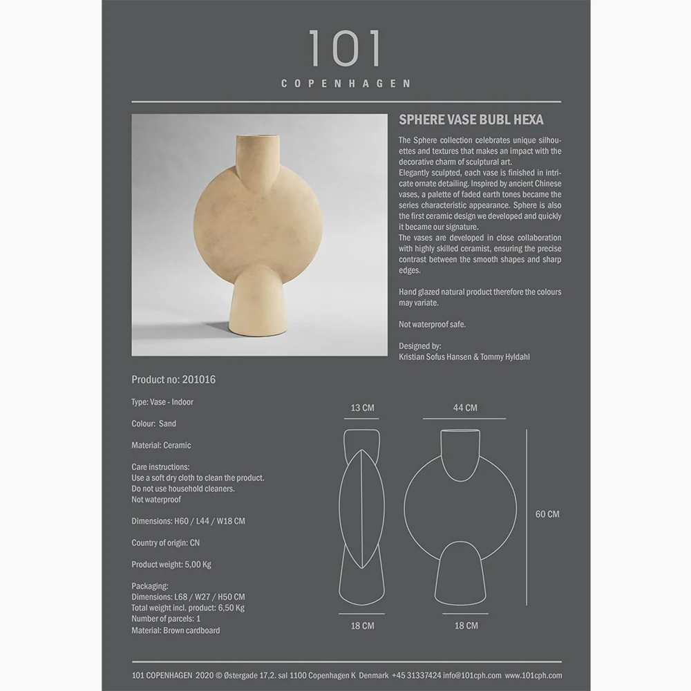 Sphere Vase Bubl - Hexa - Image 4