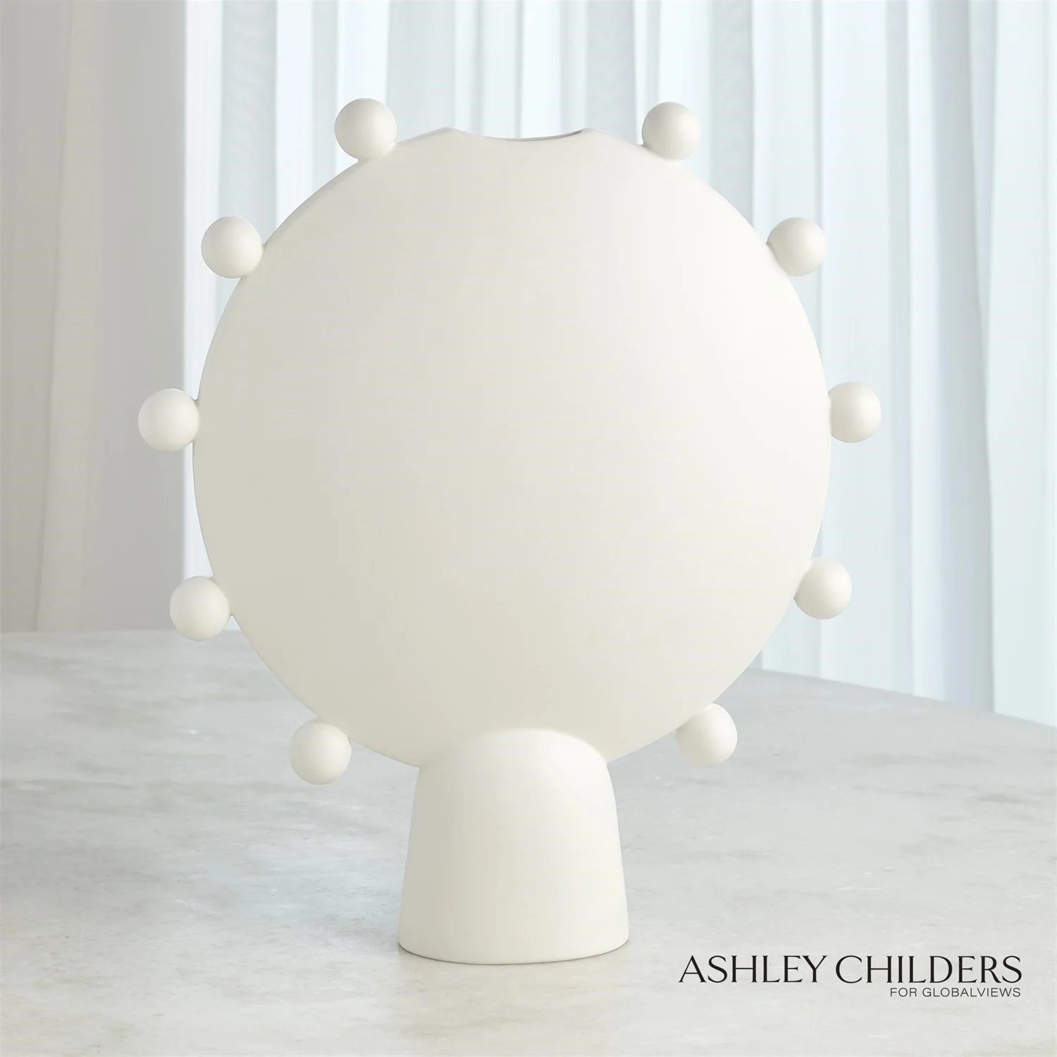 Spheres Collection Vessel - Ivory - Image 5