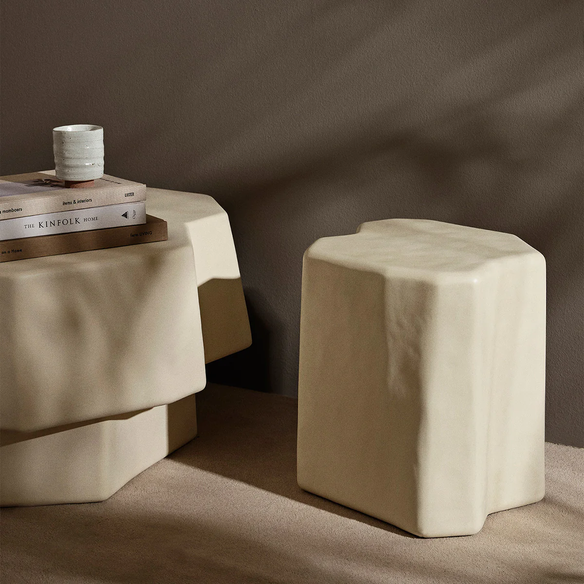 Staffa Coffee Table - Ivory - Small - Image 4