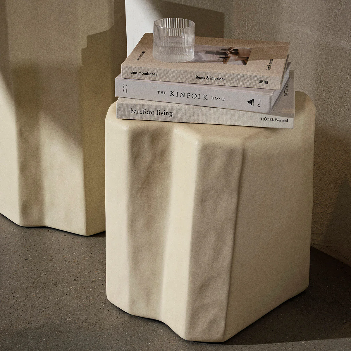 Staffa Stool - Ivory - Image 4