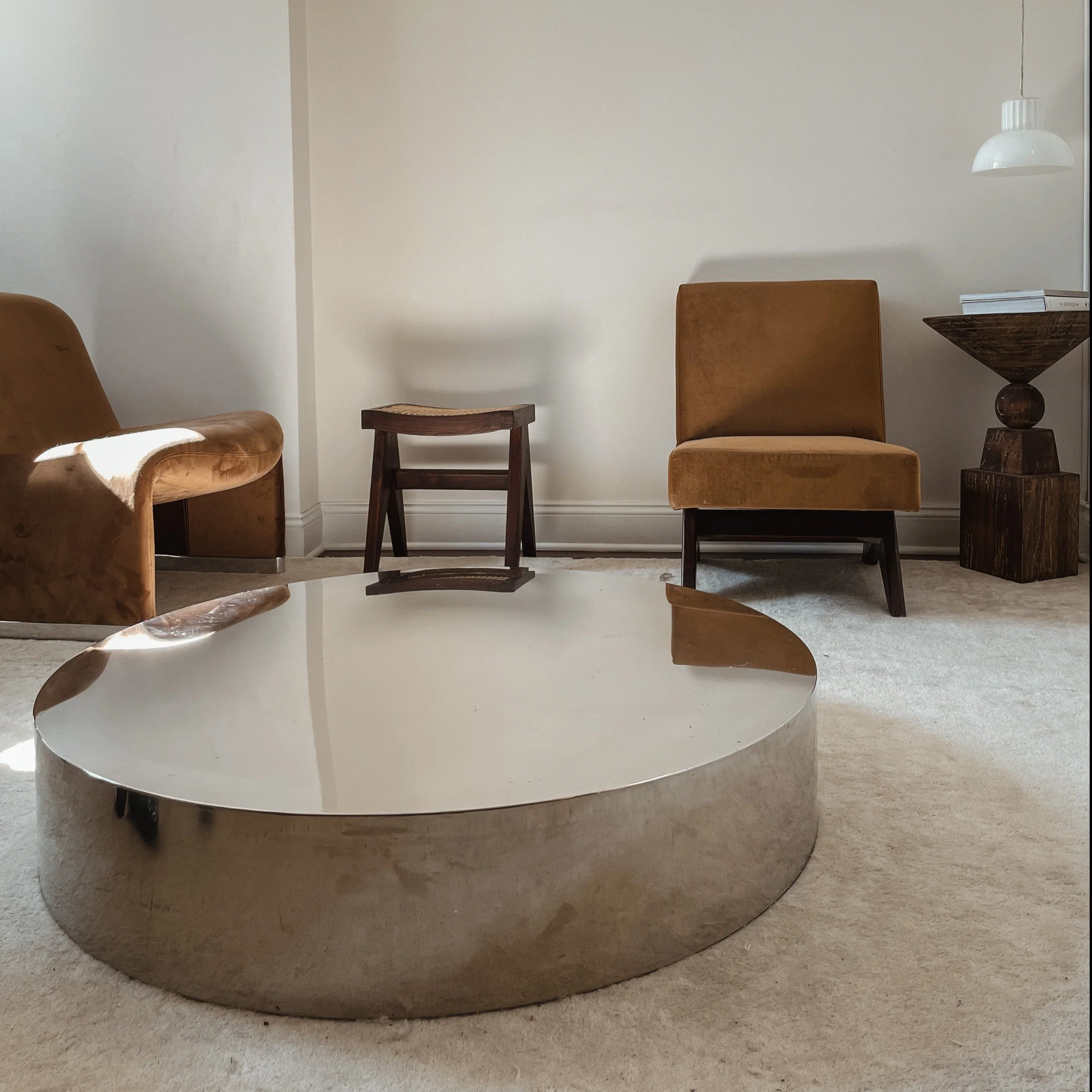 Stainless Steel Coffee Table (Customizable) - Image 5