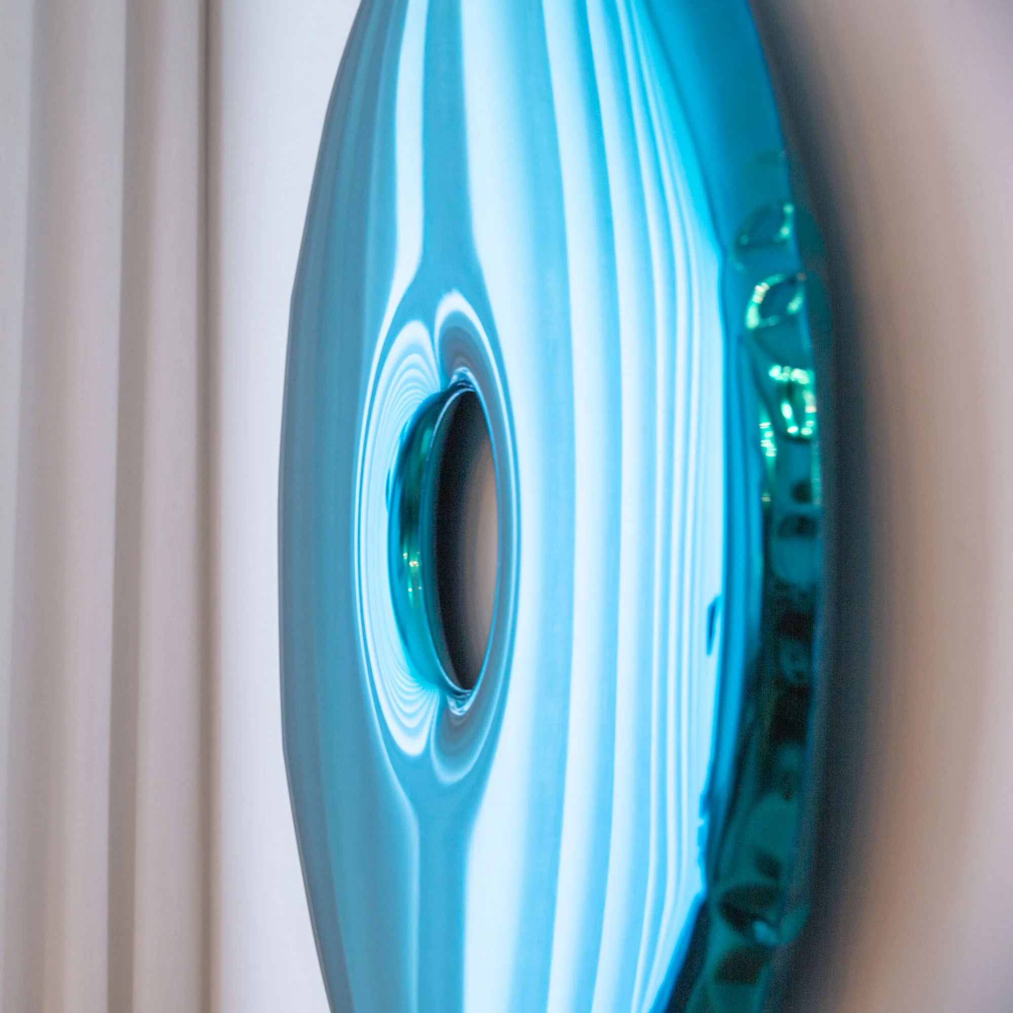 Stainless Steel Rondo 95 Wall Mirror - Image 13