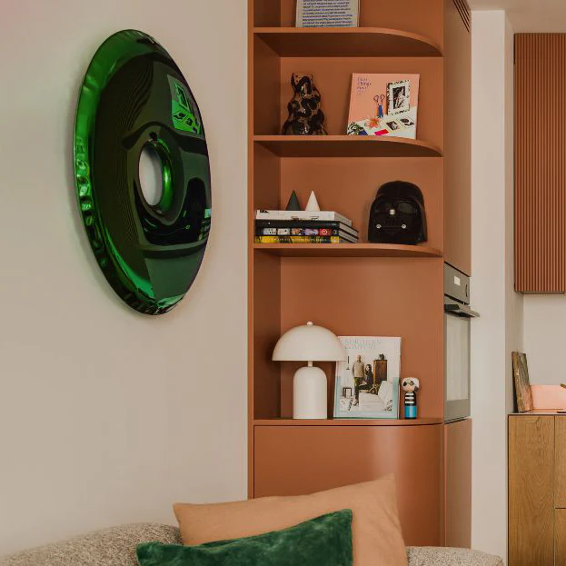 Stainless Steel Rondo 95 Wall Mirror - Image 16