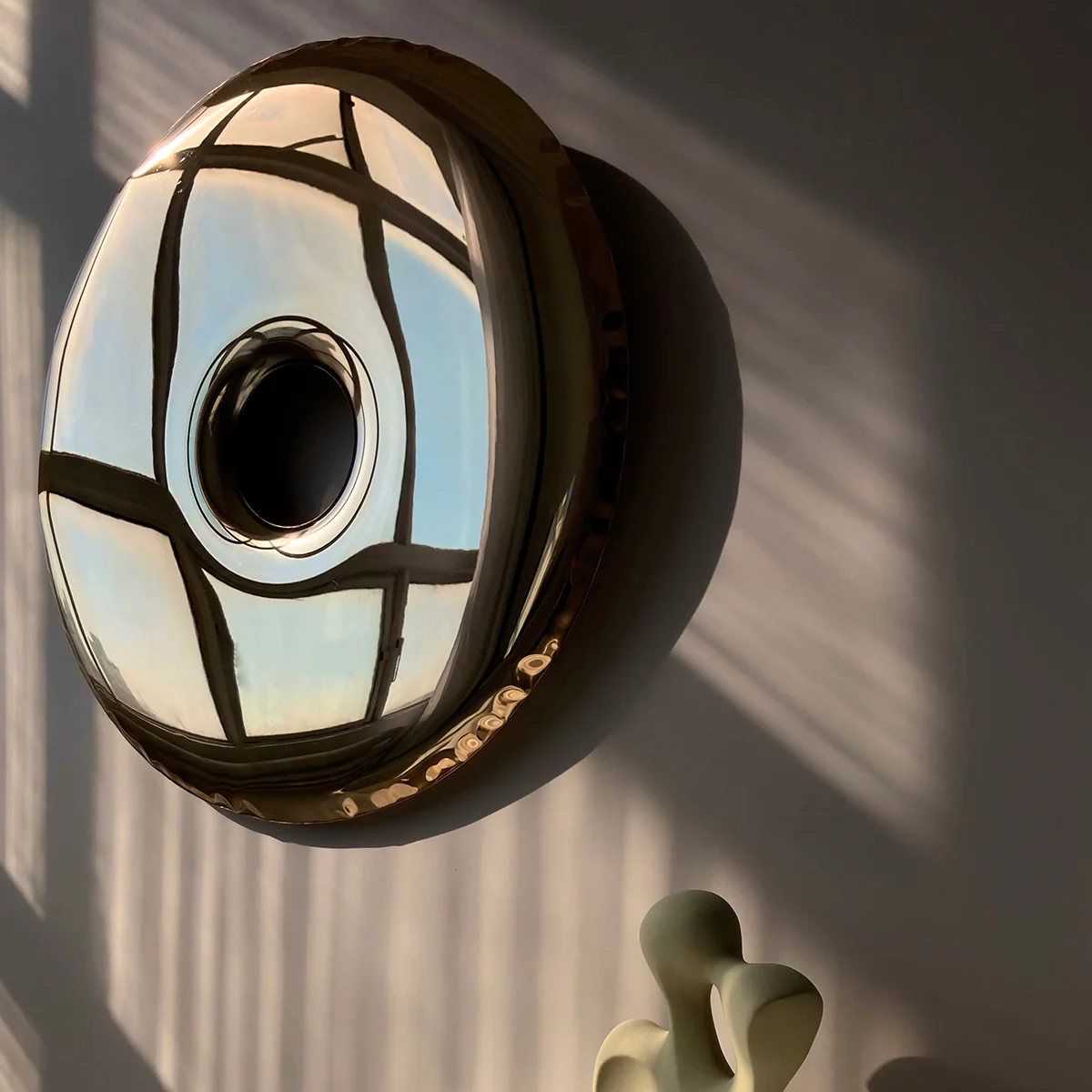 Stainless Steel Rondo 95 Wall Mirror - Image 27