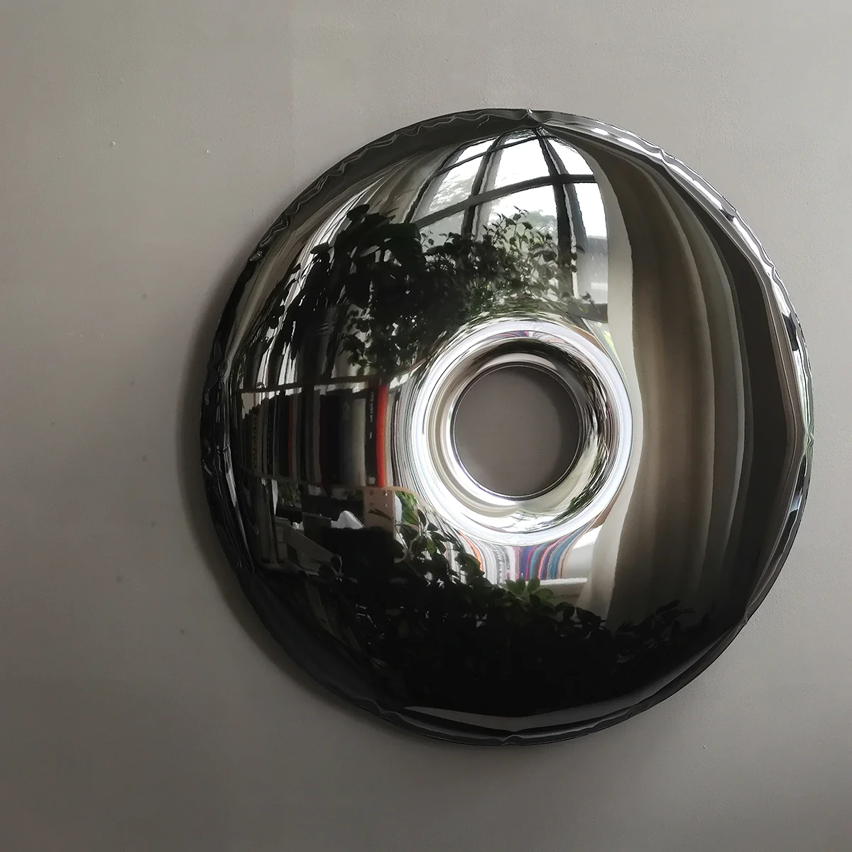 Stainless Steel Rondo 95 Wall Mirror - Image 37