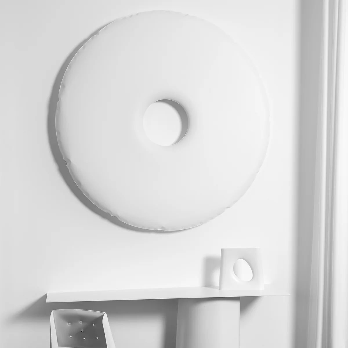 Stainless Steel Rondo 95 Wall Mirror - Image 54