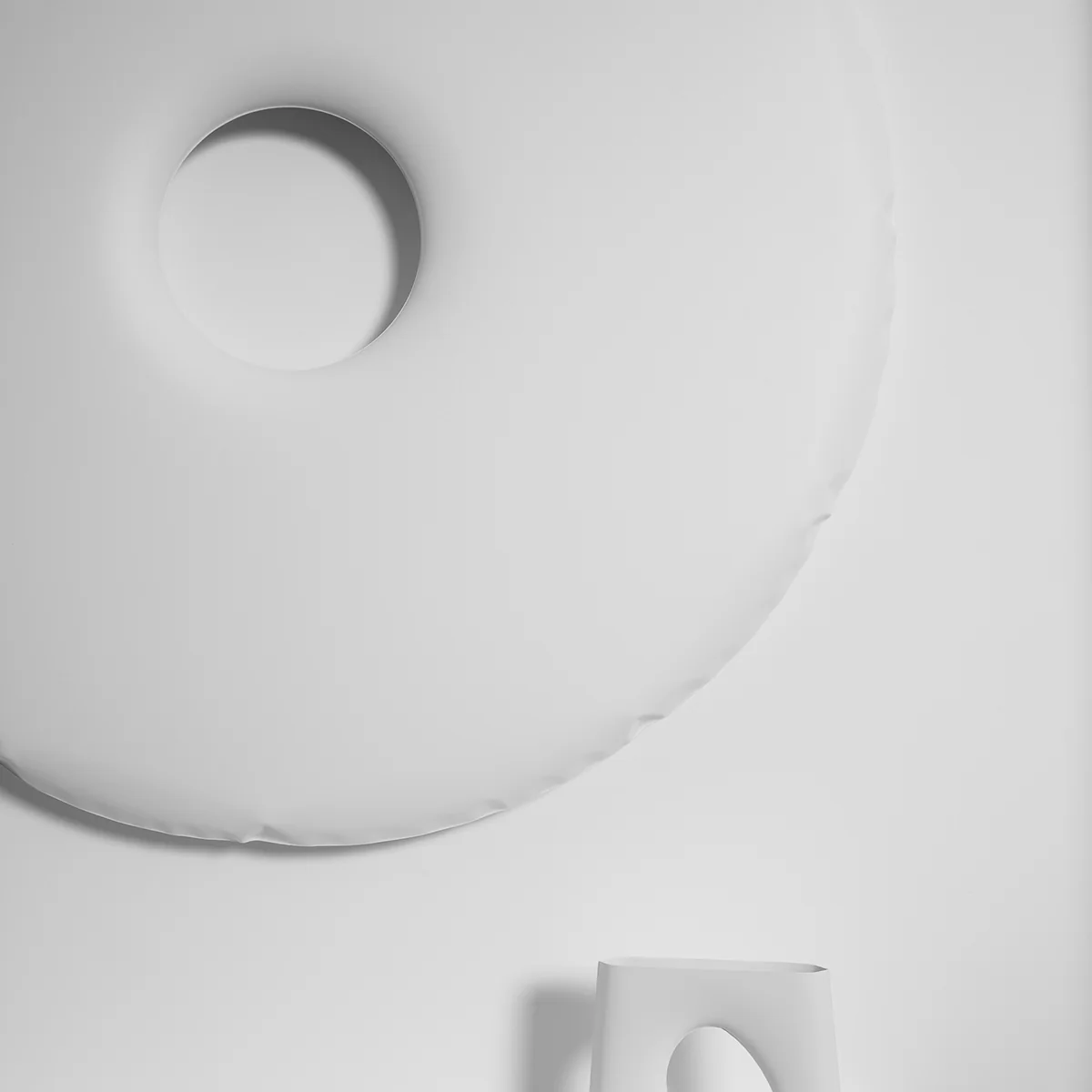 Stainless Steel Rondo 95 Wall Mirror - Image 57